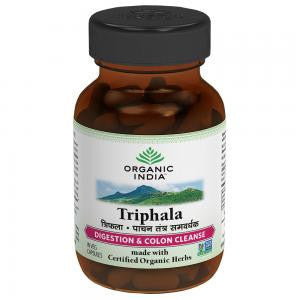 Organic India Triphala 60 Capsules bottle