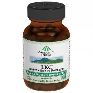 Organic India Liver Kidney Care 60 Capsules Bottle