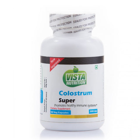 vista nutrition colostrum super 300mg 60 capsules