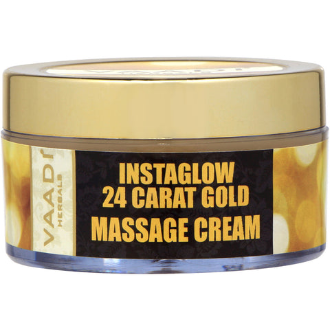 24 Carat Gold Massage Cream - Kokum Butter & Wheatgerm Oil