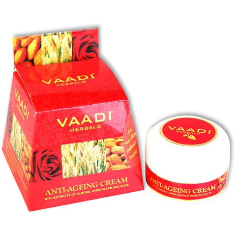 Anti-Ageing Cream - Almond, Wheatgerm Oil & Rose