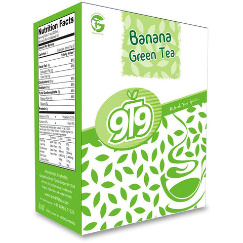 Banana Green Tea - Pack of 3 - 300 Gms