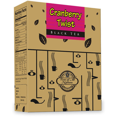 Black Tea - Cranberry Twist Pack of 2