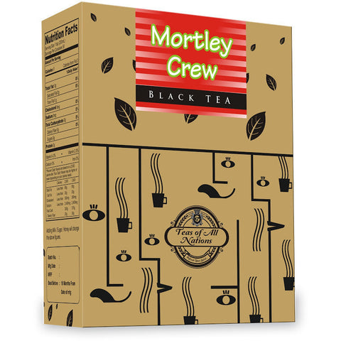 Black Tea - Motley Crew  Pack of 2 - Apple and Cinnamon Taste