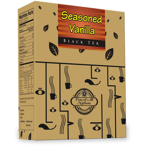 Black Tea - Seasoned Vanilla Pack of 2