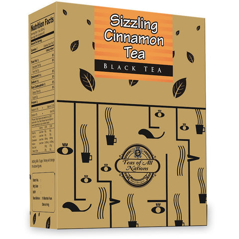 Black Tea - Sizzling Cinnamon Tea Pack of 2