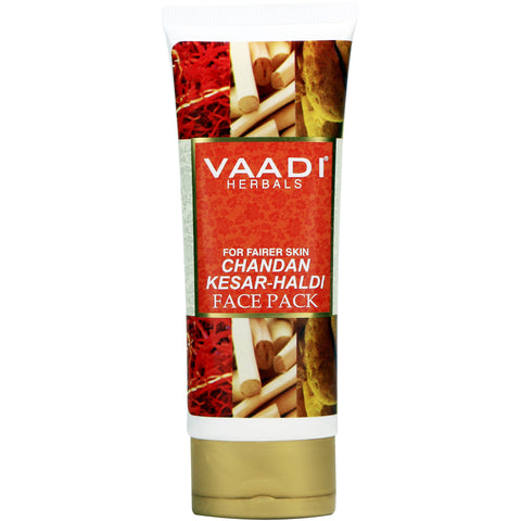 Chandan Kesar Haldi Fairness Face Pack