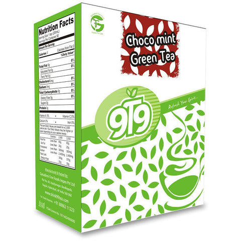 Chocomint Green Tea - Pack of 3 - 300 Gms