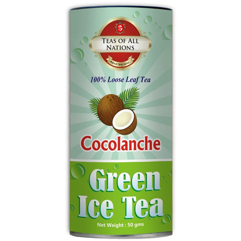 Cocolanche - Green Tea Ice with Coconut Taste - Loose Leaf - Set of 2