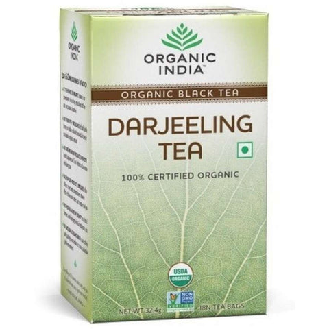 Organic India Darjeeling Tea 18 Tea Bags