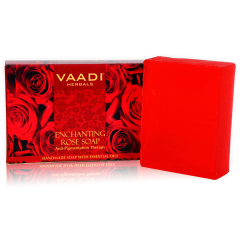 Enchanting Rose Soap with Mulberry Extract