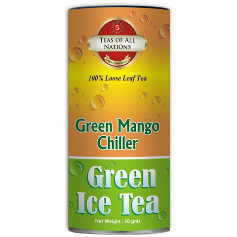 Green Mango Chiller - Green Tea Ice with Mango Taste - Loose Leaf - Set of 2