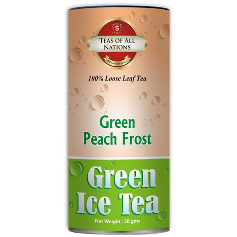 Green Peach Frost - Green Tea Ice - Loose Leaf - Set of 2