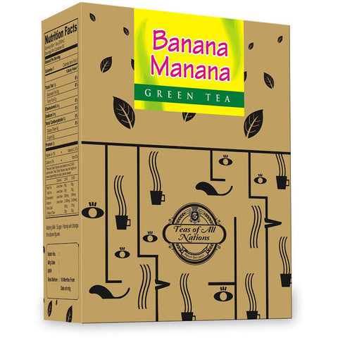 Green Tea - Banana Manana - Pack of 2