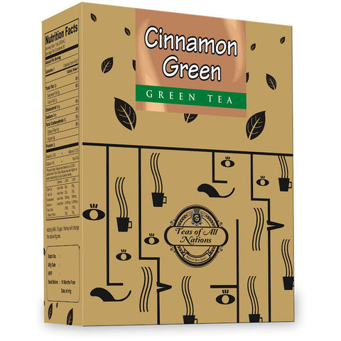 Green Tea - Cinnamon Green - Pack of 2