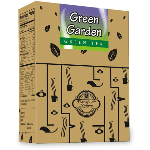 Green Tea - Green Garden  - Lavender Taste -  Pack of 2
