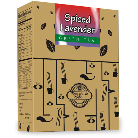 Green Tea - Spiced Lavender  - Pack of 2
