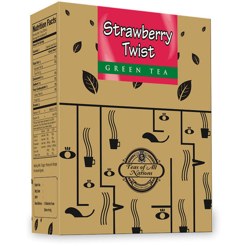 Green Tea - Strawberry Twist - Pack of 2