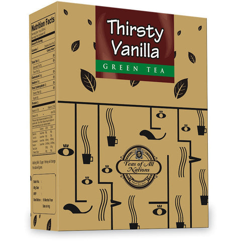 Green Tea - Thirsty Vanilla  - Pack of 2