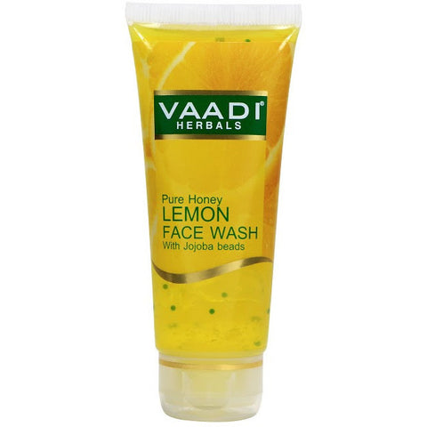 HONEY LEMON FACE WASH with Jojoba Beads