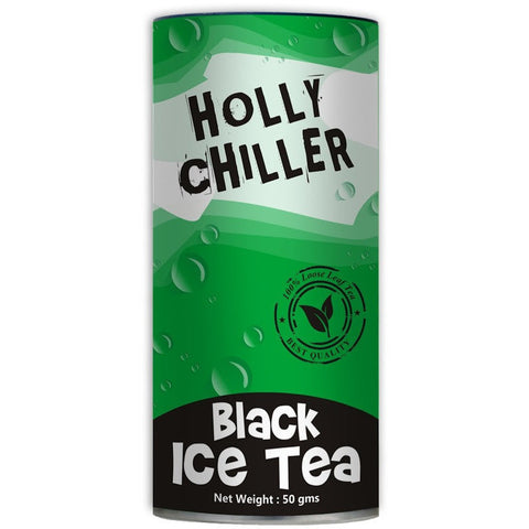 Holly Chiller - Ice Black Tea with Tulsi Taste - Loose Leaf - Set of 2