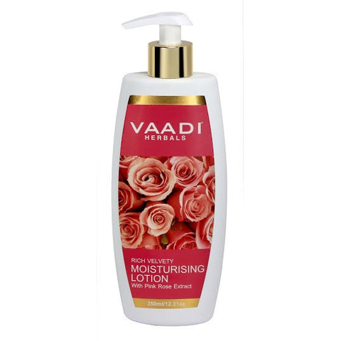 MOISTURISING LOTION WITH PINK ROSE EXTRACT