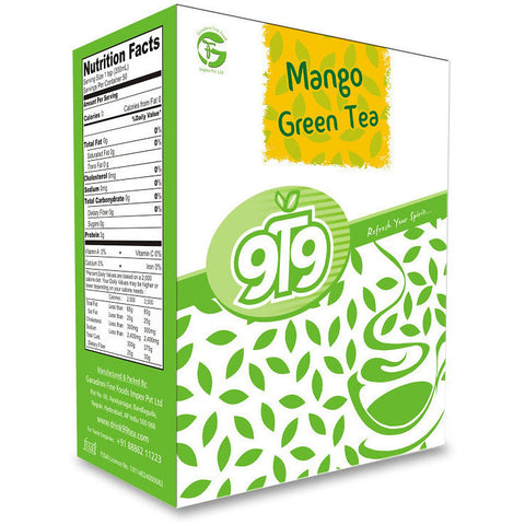 Mango Green Tea - Pack of 3 - 300 Gms