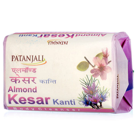 Patanjali Almond Kesar Kanti Body Cleanser, 75gm