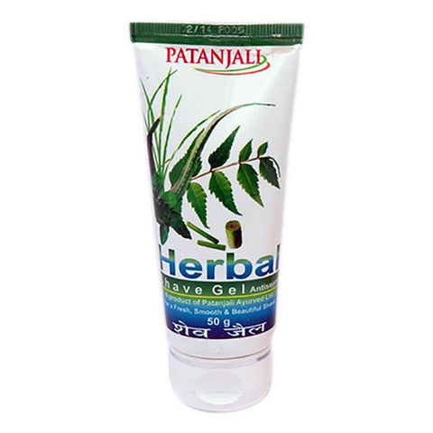 Patanjali Herbal Shave Gel - 50 g