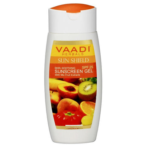 SUNSCREEN GEL WITH MIXFRUIT EXTRACTS SPF 25