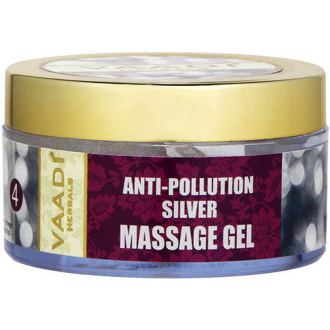 Silver Massage Gel - Pure Silver dust & Sandalwood Oil