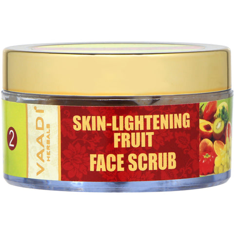 Skin-Lightening Fruit Face Scrub