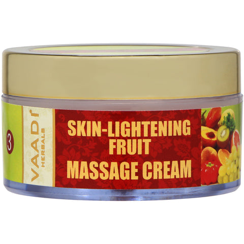 Skin-Lightening Fruit Massage Cream