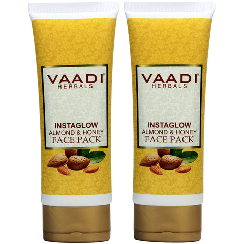 Value Pack of 2 Instaglow Almond & Honey Face Pack