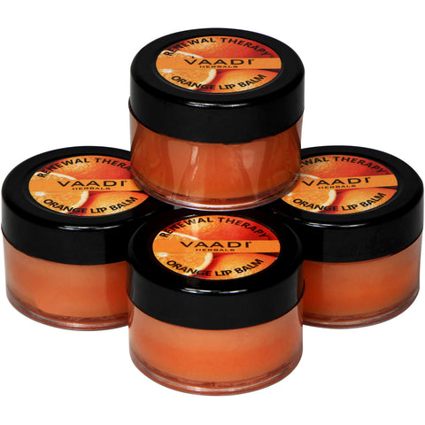 Value Pack of 4 Lip Balm – Orange & Shea Butter (4 X 10 gms)