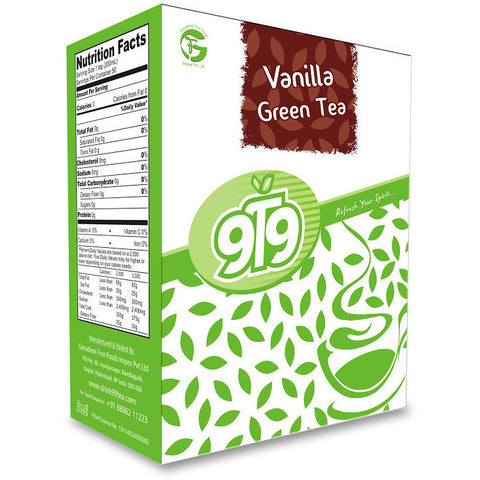 Vanilla Green Tea - Pack of 3 - 300 Gms