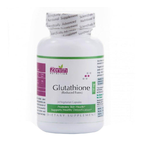 zenith nutrition glutathione - 250 mg - 30 capsules