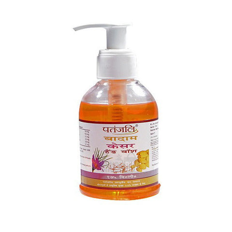 Patanjali Hand Wash Almond Kesar, 175ml