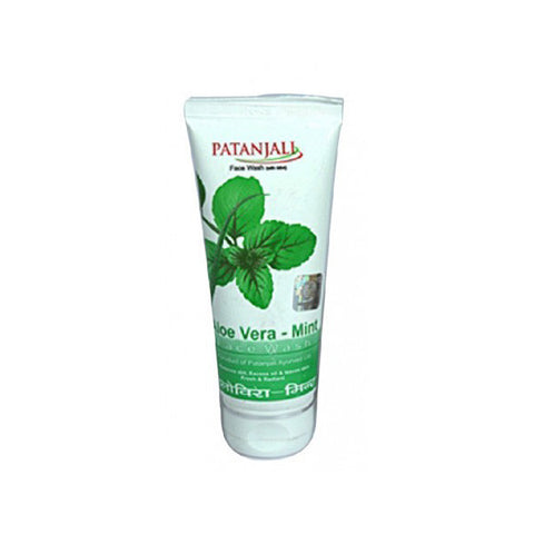 Patanjali Alovera Mint Face Wash 60gm