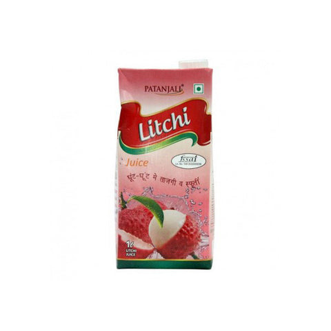 Patanjali Litchi Juice 1000 ML-T