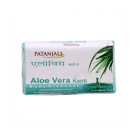 Patanjali Kanti Aloe Vera Body Cleanser Soap, 75gm