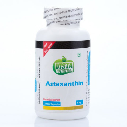 vista nutrition astaxanthin 6 mg- 120 capsules