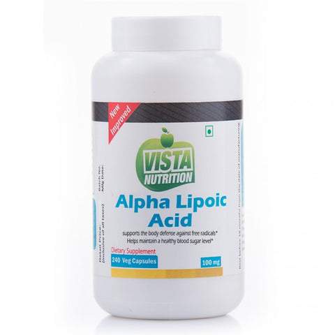 vista nutrition alpha lipoic acid 100 mg- 240 capsules