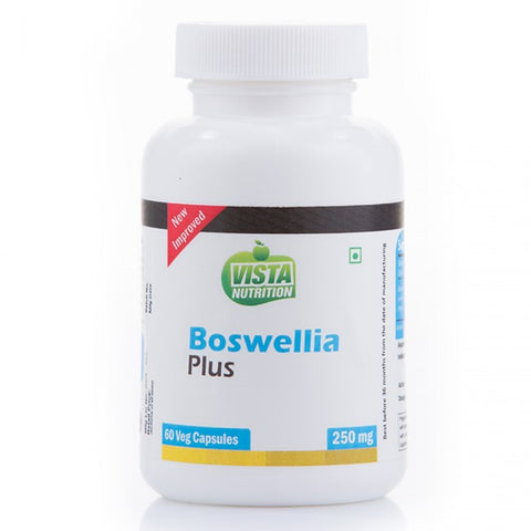 vista nutrition boswellia plus 250mg 60 veg capsules