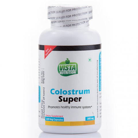 vista nutrition colostrum super 300mg 120 capsules