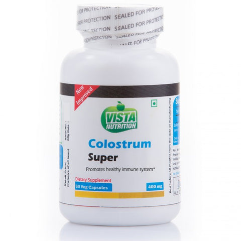 vista nutrition colostrum super 400mg 60 capsules