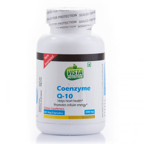 vista nutrition coq10 100mg - 60 capsules