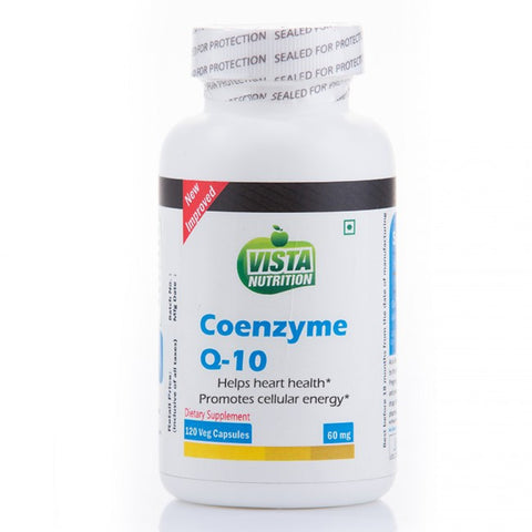 Vista Nutrition CoQ10 60mg  120 Capsules