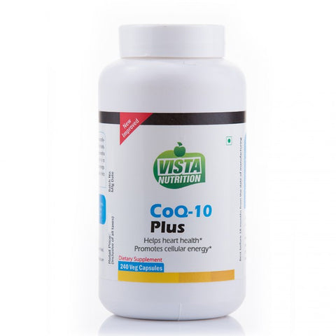 vista nutrition coq10 plus - 240 capsules
