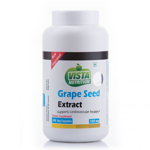 vista nutrition grape seed extract 100mg 240 capsules